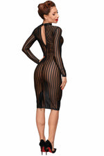 Сукня з мокрим ефектом Noir Handmade F182 Classic dress made of elastic tulle, 3XL