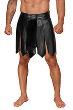 Чоловіча спідниця гладіатора Noir Handmade H053 Eco leather men's gladiator skirt, M, екошкіра