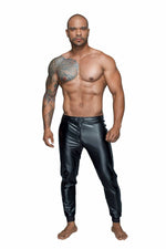 Чоловічі трегінси Noir Handmade H063 Powerwetlook treggings, XL, мокрий ефект