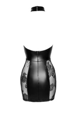 Сукня Noir Handmade F238 Short tulle dress with powerwetlook inserts, XL