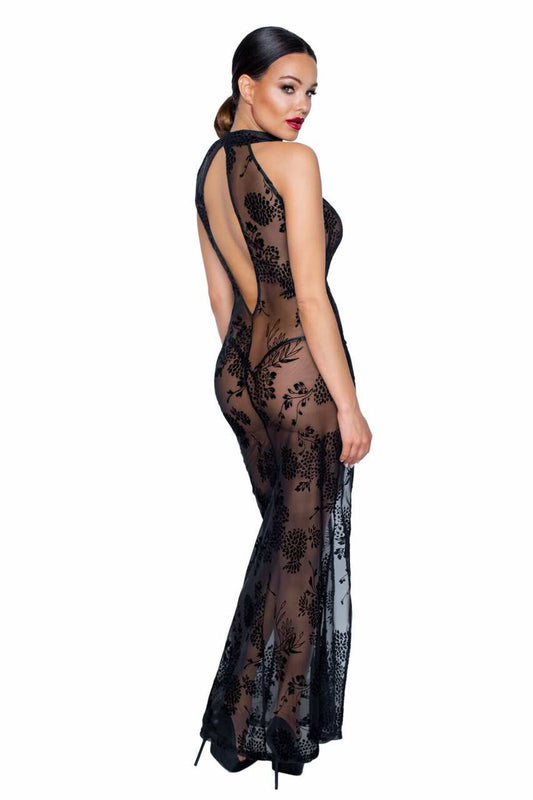 Довга сітчаста сукня Noir Handmade F239 Long tulle dress, XXL