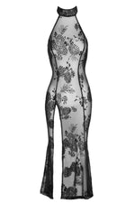 Довга сітчаста сукня Noir Handmade F239 Long tulle dress, 3XL