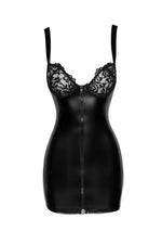 Сукня з мокрим ефектом Noir Handmade F254 Powerwetlook mini-dress, L