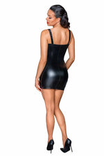 Сукня з мокрим ефектом Noir Handmade F254 Powerwetlook mini-dress, XXL