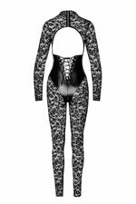 Комбінезон Noir Handmade F299 Enigma, L, мереживо, довгий рукав, імітація корсета, доступ