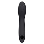 Вакуумний стимулятор для точки G та клітора з вібрацією Womanizer OG Dark Grey, 12 рівнів, 3 режими