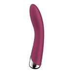 Вібратор точки G з обертанням Satisfyer Spinning Vibe 1 Red, 2 мотори