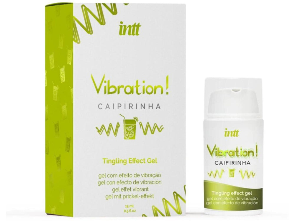Рідкий вібратор Intt Vibration Caipirinha, густий гель, дуже смачний, діє до 30 хвилин