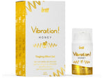 Рідкий вібратор Intt Vibration Honey, густий гель, дуже смачний, діє до 30 хвилин