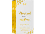 Рідкий вібратор Intt Vibration Honey, густий гель, дуже смачний, діє до 30 хвилин