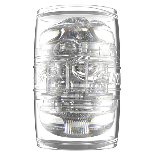 Двосторонній мастурбатор Fleshlight Quickshot Autumn Falls, компактний, зі зліпка вульви та ануса порнозірки