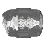 Двосторонній мастурбатор Fleshlight Quickshot Stoya, компактний, наскрізний, зі зліпка вульви та ануса порнозірки