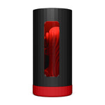 Смарт-мастурбатор LELO F1S V3 XL Red, збільшений, 2 мотори, 8 режимів, стимуляція звуковими хвилями