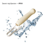 Пульсатор Zalo – AVA Attachment Ivory White для смарт-вібромасажера Zalo – AVA