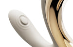 Вібратор-пульсатор з вакуумною насадкою Zalo – Talis G-Spot PulseWave Vibrator Ivory White