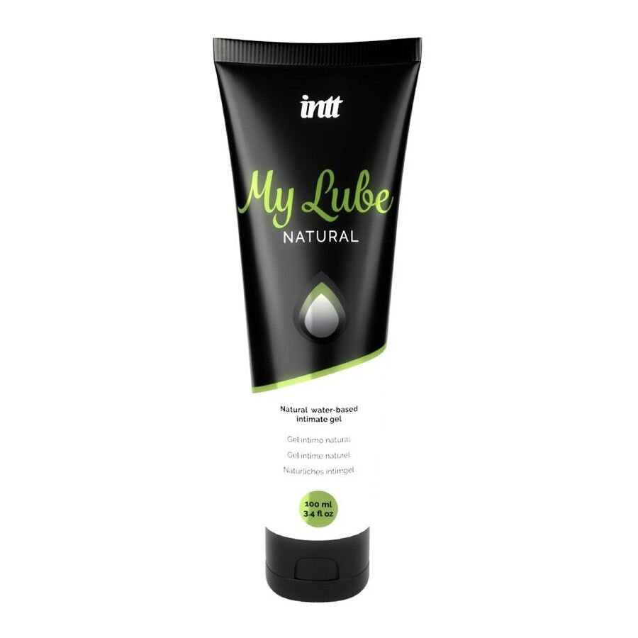 Лубрикант на водній основі Intt My Lube Natural,, натуральний склад, без запаху, нелипкий