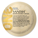 Набір презервативів ONE Vanish Hyperthin, 100 шт, ультратонкі, зі змазкою, паковання-тубус
