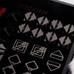 БДСМ-набір LOCKINK All-in-1 BDSM Play Kit, чорний, ремені, маска, кляпи, анальні пробки, свічки