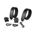 Фіксатори для рук та ніг LOCKINK Wristcuffs/Anklecuffs, чорні, натуральна шкіра