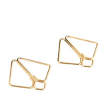 SX0844 Затискачі для сосків з важкою підвіскою LOCKINK Nipple Clamps with Heavy Pendant, золотисті