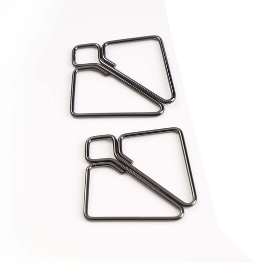 Затискачі для сосків з важкою підвіскою LOCKINK Nipple Clamps with Heavy Pendant, сріблясті