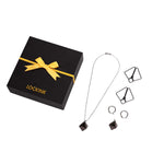 Затискачі для сосків з важкою підвіскою LOCKINK Nipple Clamps with Heavy Pendant, сріблясті