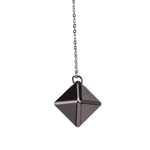 Затискачі для сосків з важкою підвіскою LOCKINK Adjustable Nipple Clamps with Heavy Pendant, під срібло