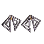 Затискачі для сосків з легкою підвіскою LOCKINK Adjustable Nipple Clamps with Light Pendant, сріблясті