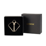 Затискачі для сосків LOCKINK Minimalism Nipple Clamps, золотисті