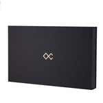 Маска на очі LOCKINK Vixen Blindfold, чорна, натуральна шкіра, регульований обсяг