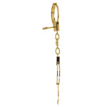 Наручники LOCKINK Pretty-sub Handcuffs, золотисті, металеві, можна відкрити без ключа