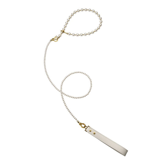 Перлинний набір для фіксації LOCKINK Pearl Bondage & Restraint Set, наручники, поножі, повідець