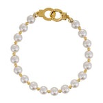 Перлинні наручники та поножі LOCKINK Pearl Handcuffs & Anklecuffs