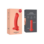 Фалоімітатор Fun Factory MAGNUM, помаранчевий, дуже гнучкий, довжина 18,3 см, діаметр 3,7 см