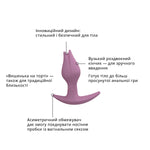 Анальна пробка Fun Factory BOOTIE FEM, рожева, у вигляді бутона, діаметр 2,9 см, тонкий обмежувач