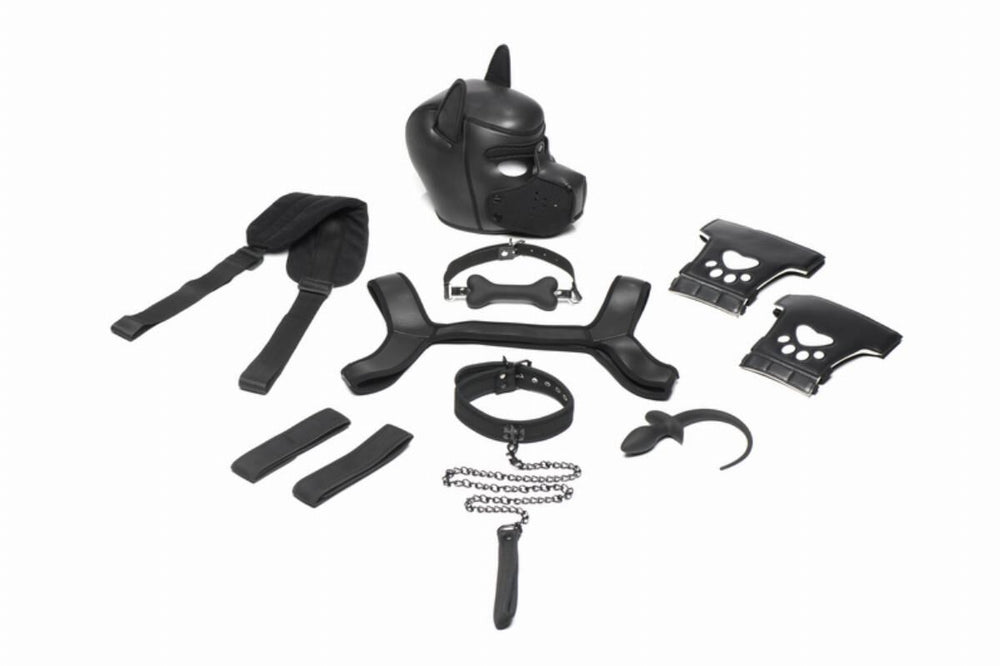 Набір BDSM цуценя Master Series Luxury Pup Arsenal Set - Black