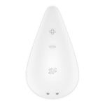 Вібратор для зовнішньої стимуляції Satisfyer Dew Drop White, 2 мотори, 12 режимів, м’який корпус