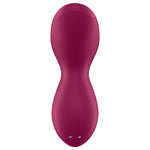 Вібратор для клітора з перлинною стимуляцією Satisfyer Exciterrr Berry, 2 незалежні мотори