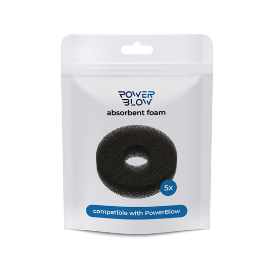 Поглинальна губка Kiiroo Powerblow Absorbent Foam 5 шт, для вакуумної насадки Powerblow