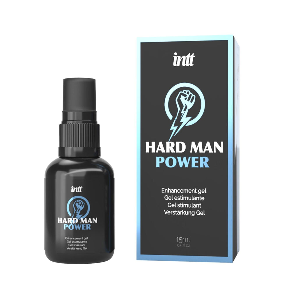 Стимулювальний гель для ерекції Intt Hard Man Power, екстракт гінгко білоба, таурин