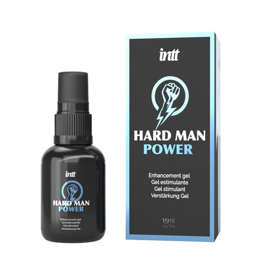 Стимулювальний гель для ерекції Intt Hard Man Power, екстракт гінгко білоба, таурин