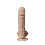 Фалоімітатор SilexD Tomas Real Skin Flesh MODEL 1, реалістичний, на присосці, діаметр 4,9 см