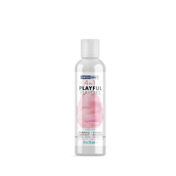 Лубрикант на водній основі Swiss Navy 4 In 1 Cotton Candy
