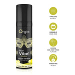 Рідкий вібратор Orgie Dual Vibe! Lemon Gin And Tonic Kissable Liquid Vibrator