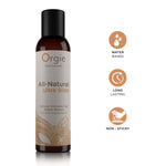 Лубрикант на водній основі Orgie All Natural Ultra Slide,, суперковзний, нелипкий