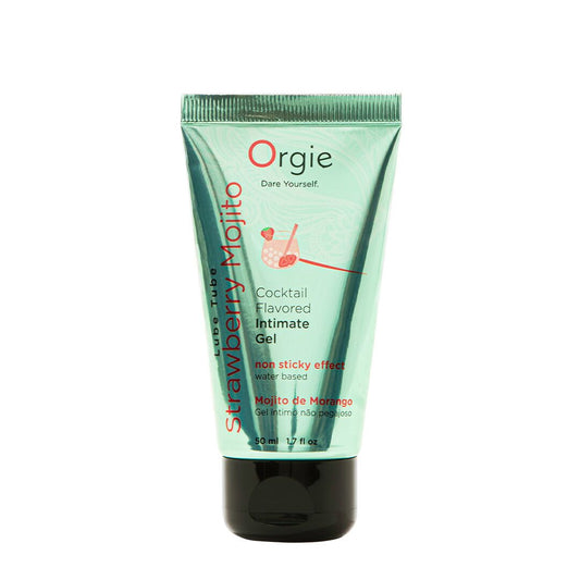 Розпродаж!!! Лубрикант на водній основі Orgie Lube Tube Strawberry Mojito 50мл (термін 31.07.2026)