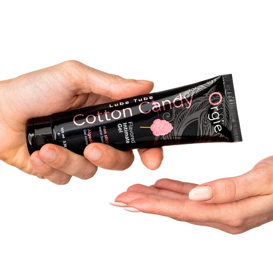 Лубрикант на водній основі Orgie Lube Tube Cotton Candy,, зі смаком та ароматом солодкої вати