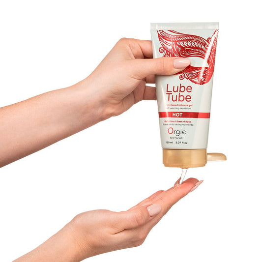 Лубрикант на водній основі Orgie Lube Tube Hot,, із зігрівальним ефектом, без запаху