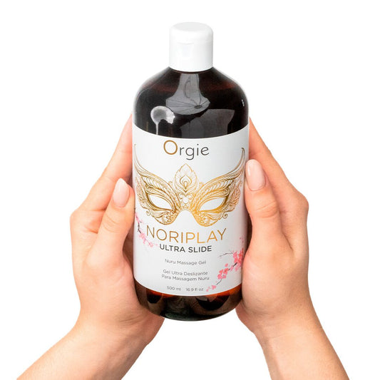 Гель для NURU-масажу Orgie – Noriplay Ultra Slide, екстракт морських водоростей, простирадло
