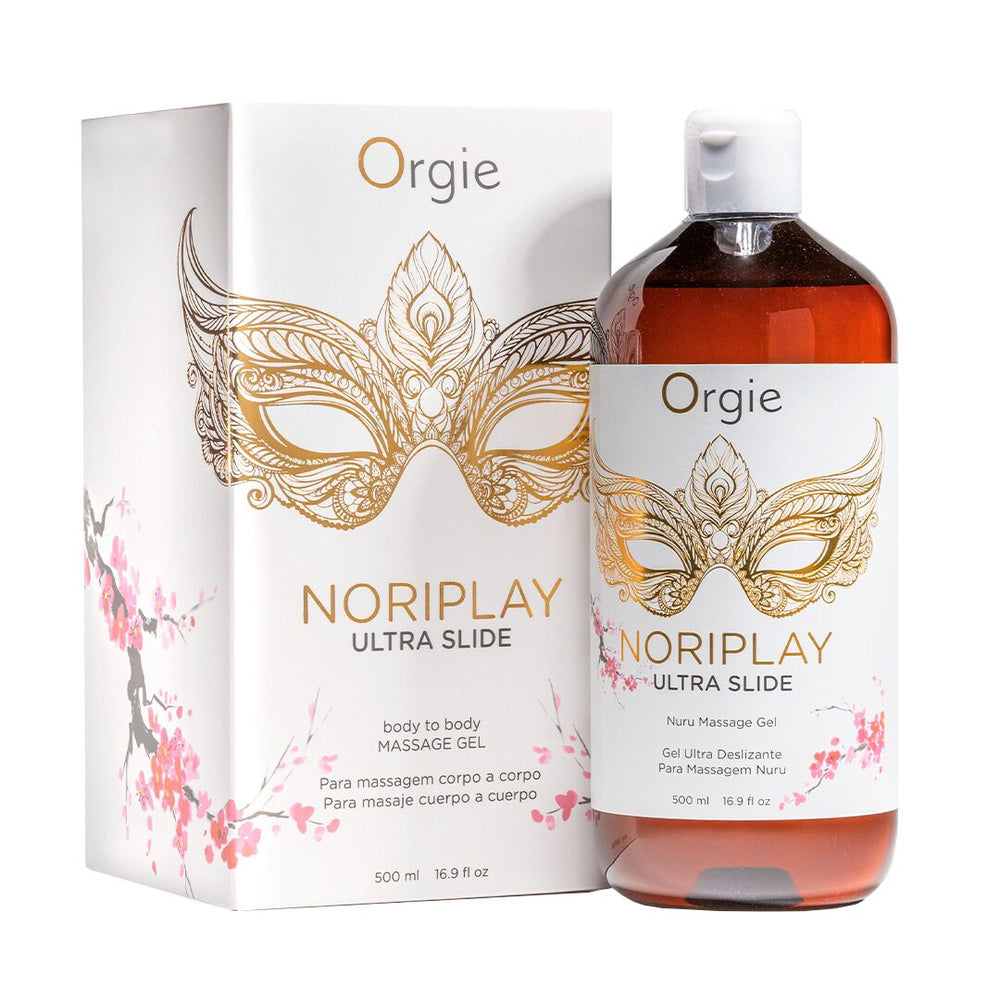 Гель для NURU-масажу Orgie – Noriplay Ultra Slide, екстракт морських водоростей, простирадло